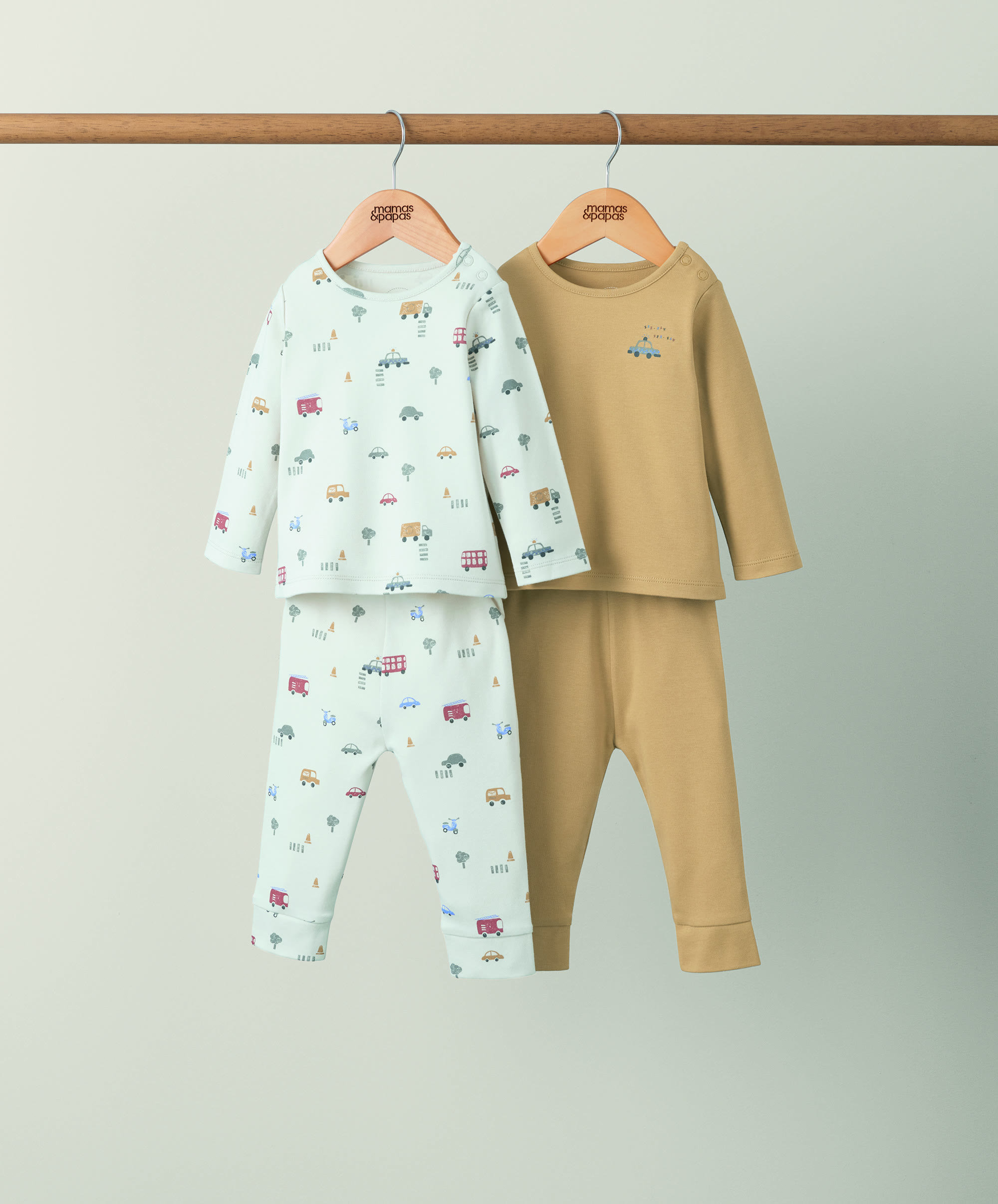 Brum Pyjamas Buy 2 pack Brum Brum Jersey Pyjamas - Pyjamas | Mamas & Papas Bahrain