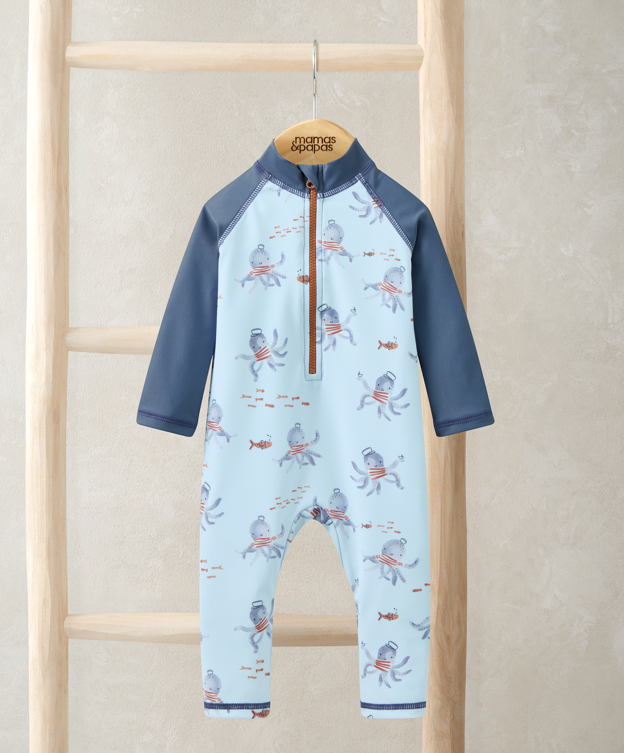 Buy Squid Print Rashsuit - Swimwear | Mamas & Papas Bahrain